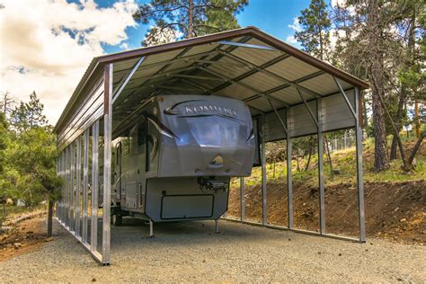 prefab metal rv covers